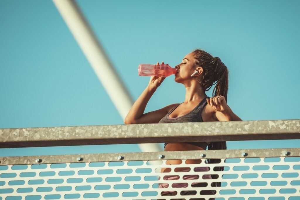Restez bien hydraté pendant vos entraînements