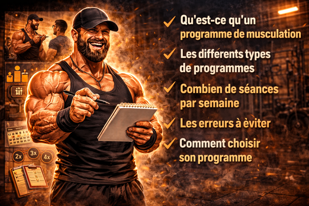 programme musculation prise de masse