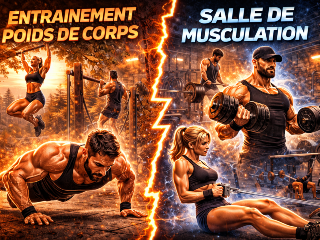 Poids de corps vs haltères : Quel entraînement choisir pour maximiser ses gains en culturisme ?