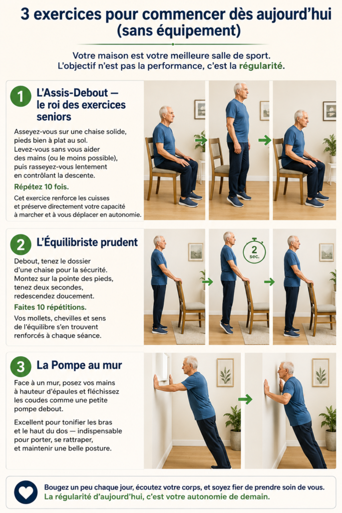 Après 60 ans, la marche ne suffit plus. Découvrez l'activité douce que les médecins recommandent vraiment pour des muscles solides et des os en béton.